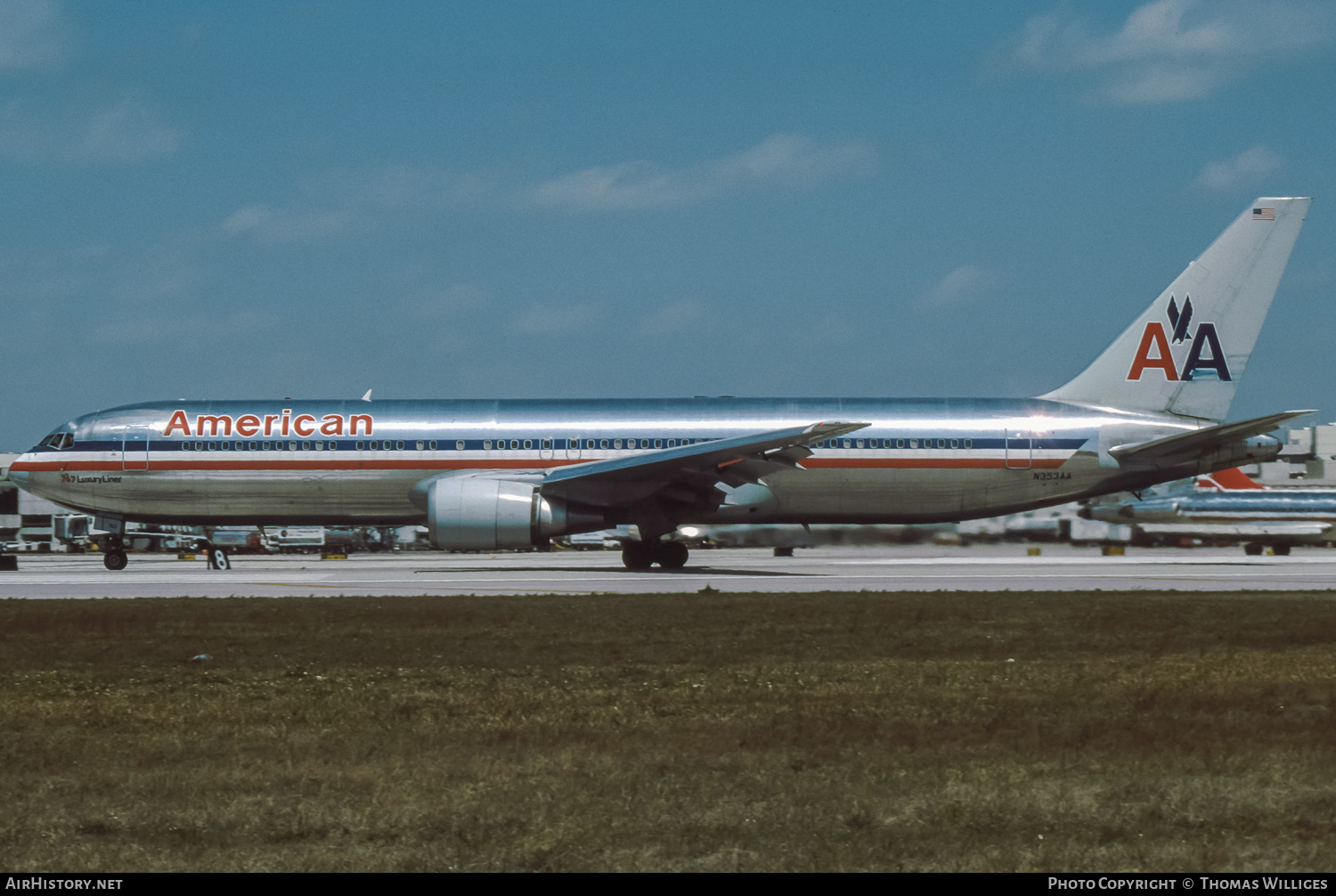 Aircraft Photo of N353AA | Boeing 767-323/ER | American Airlines | AirHistory.net #874657