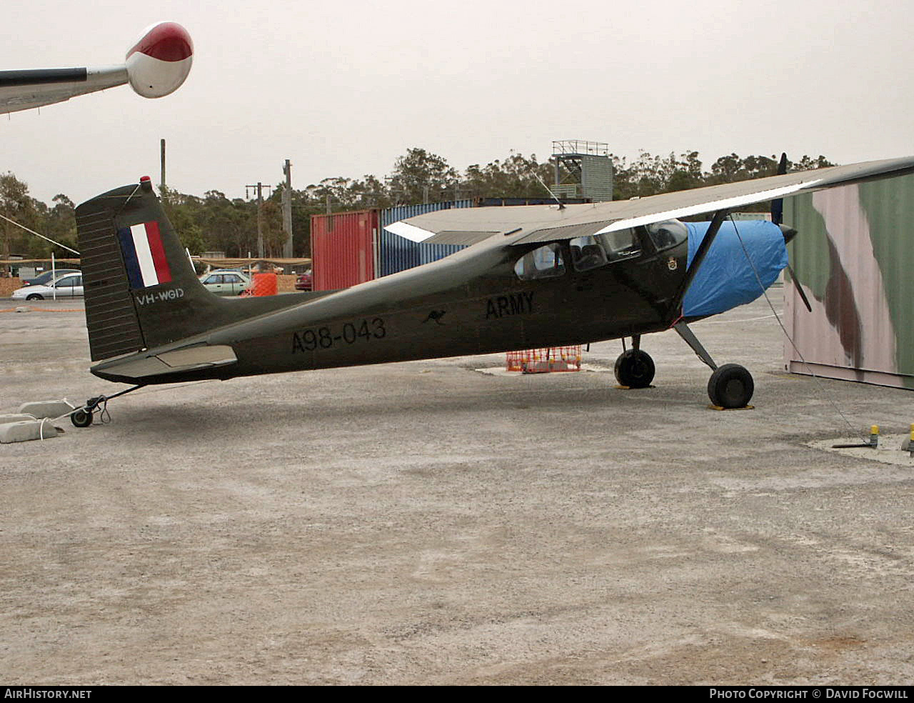 Aircraft Photo of VH-WGD / A98-043 | Cessna 180C | Australia - Army | AirHistory.net #874680