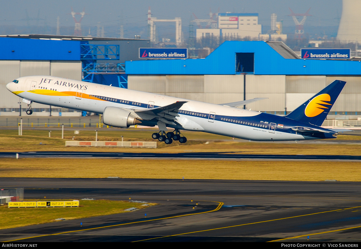 Aircraft Photo of VT-JEG | Boeing 777-35R/ER | Jet Airways | AirHistory.net #874699