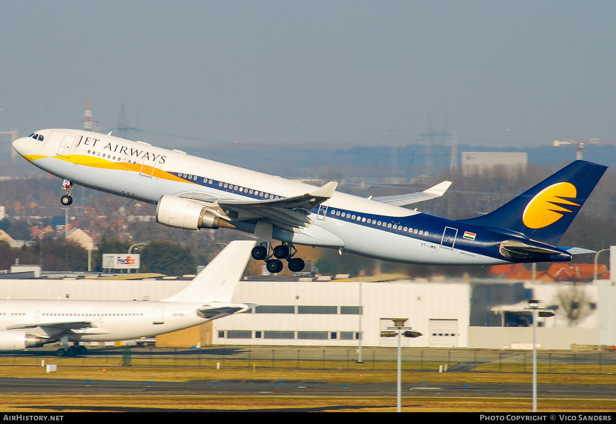 Aircraft Photo of VT-JWN | Airbus A330-202 | Jet Airways | AirHistory.net #874701