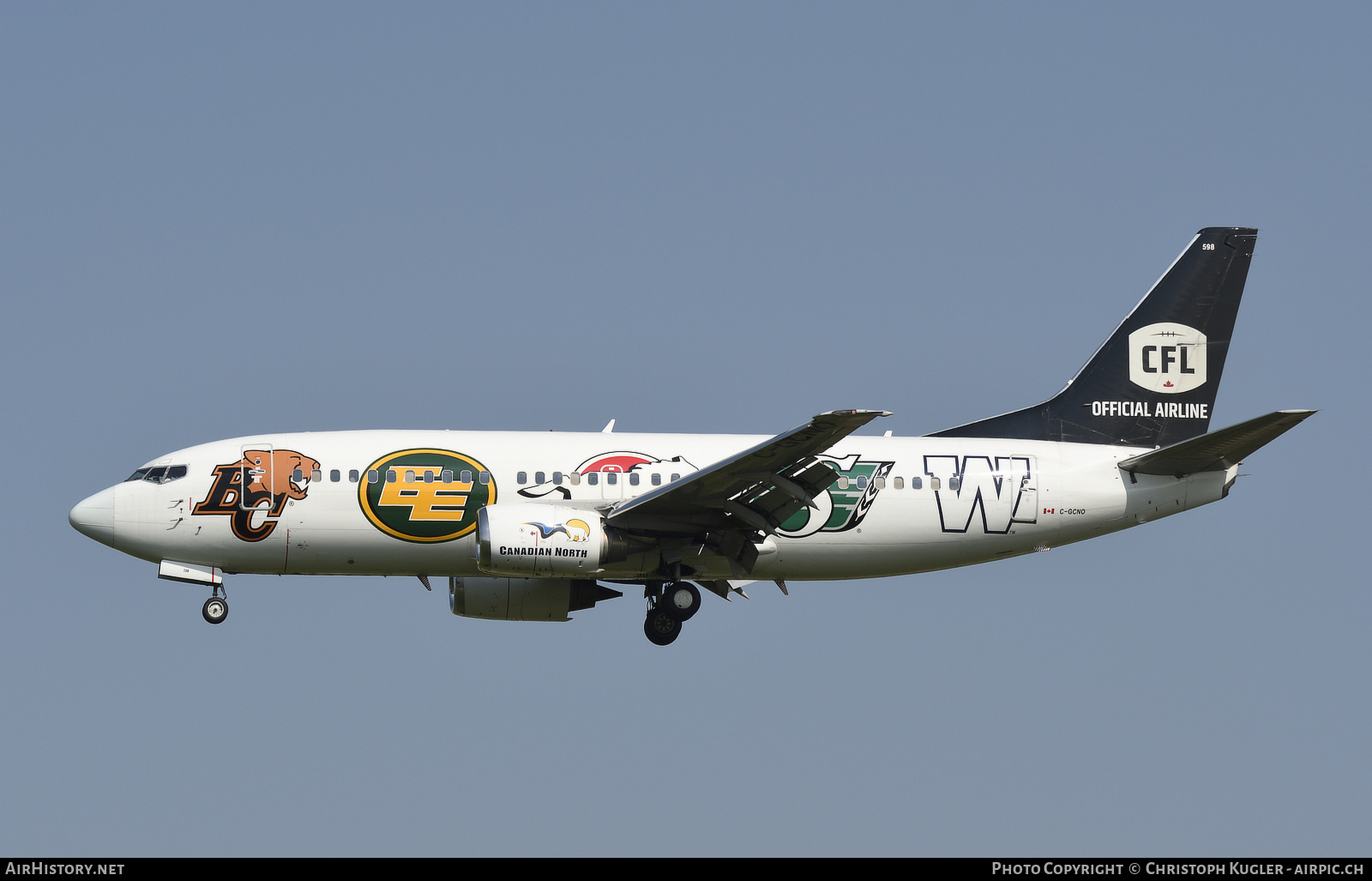 Aircraft Photo of C-GCNO | Boeing 737-36N | Canadian North | AirHistory.net #874740