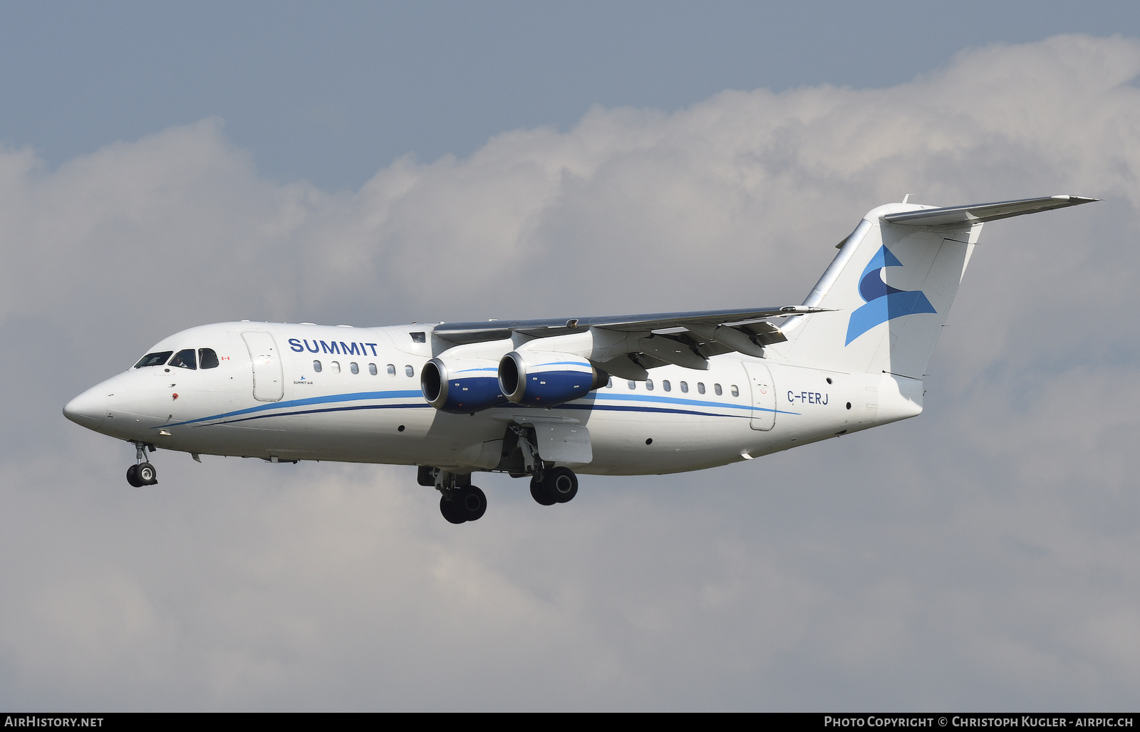 Aircraft Photo of C-FERJ | British Aerospace Avro 146-RJ85 | Summit Air | AirHistory.net #874741