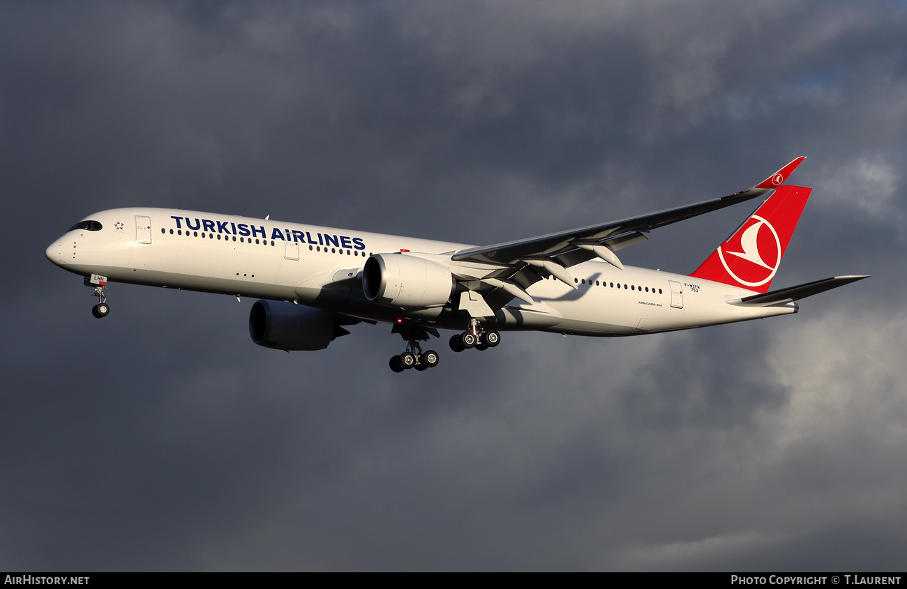 Aircraft Photo of F-WZFR | Airbus A350-941 | Turkish Airlines | AirHistory.net #874763