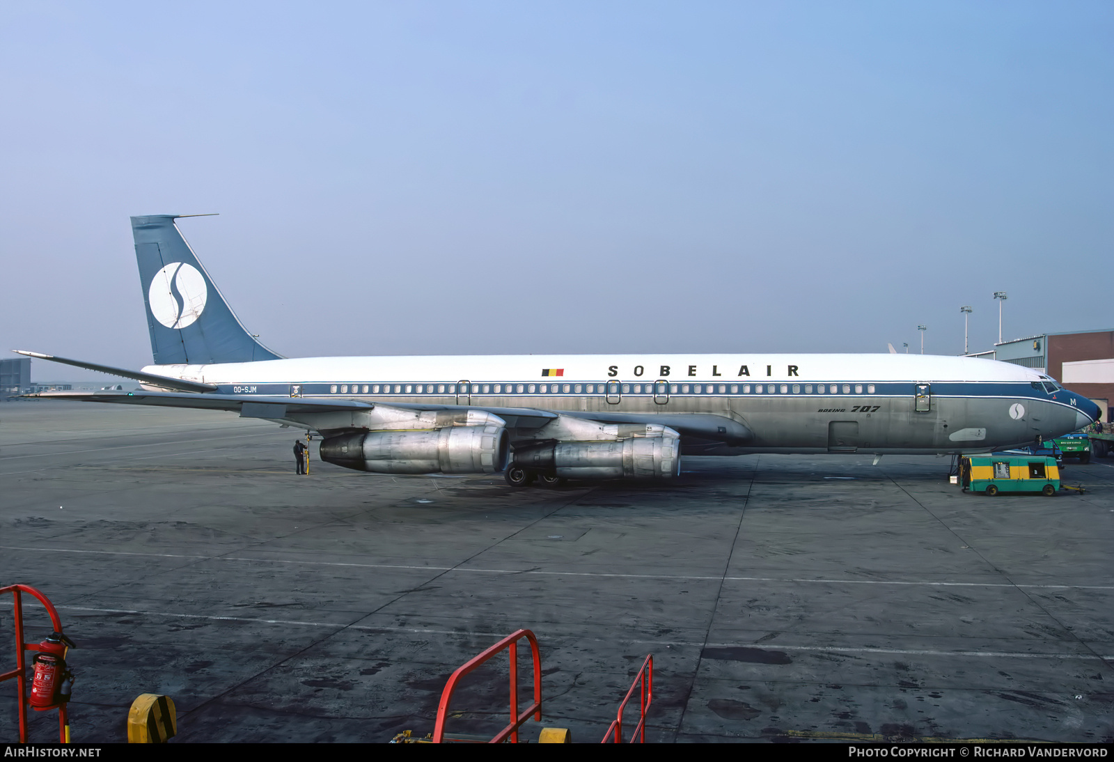 Aircraft Photo of OO-SJM | Boeing 707-329C | Sobelair | AirHistory.net #874764
