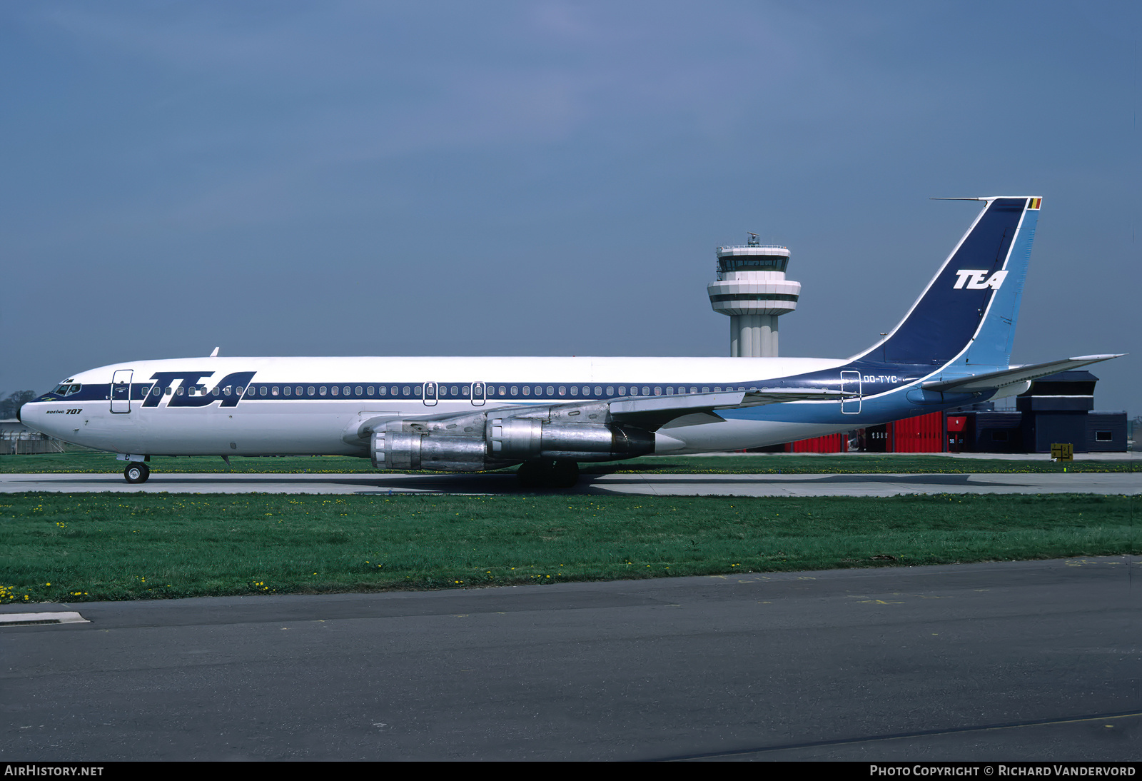 Aircraft Photo of OO-TYC | Boeing 707-328(B) | TEA - Trans European Airways | AirHistory.net #874767