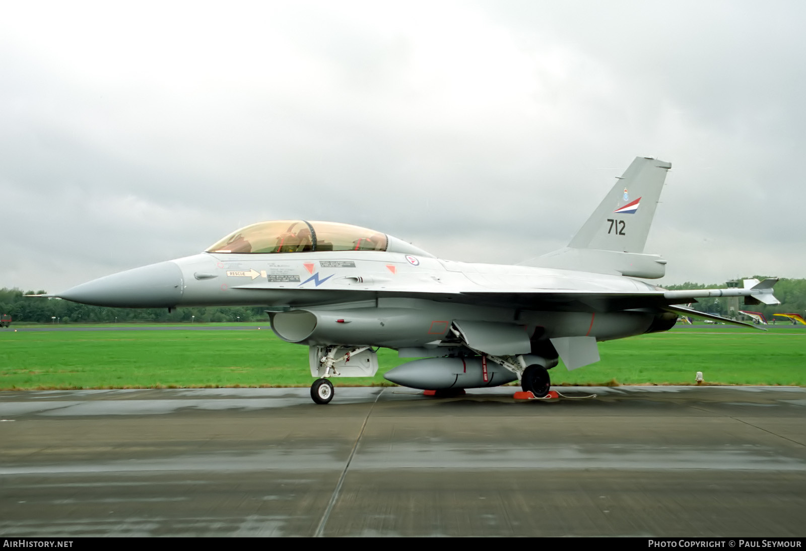Aircraft Photo of 712 | General Dynamics F-16B Fighting Falcon | Norway - Air Force | AirHistory.net #874776