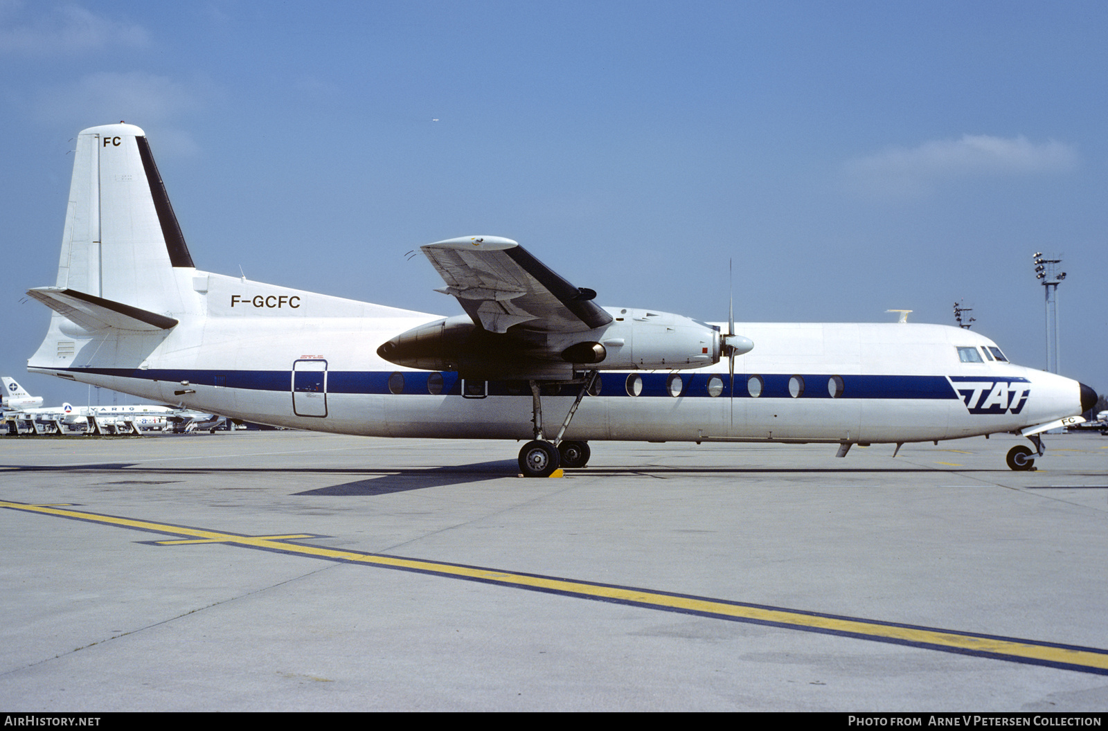 Aircraft Photo of F-GCFC | Fairchild Hiller FH-227B | TAT - Touraine Air Transport | AirHistory.net #874781