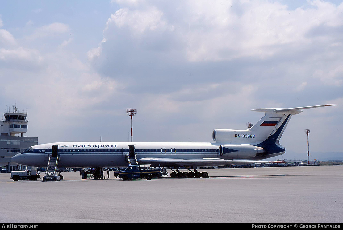 Aircraft Photo of RA-85663 | Tupolev Tu-154M | Aeroflot | AirHistory.net #874797