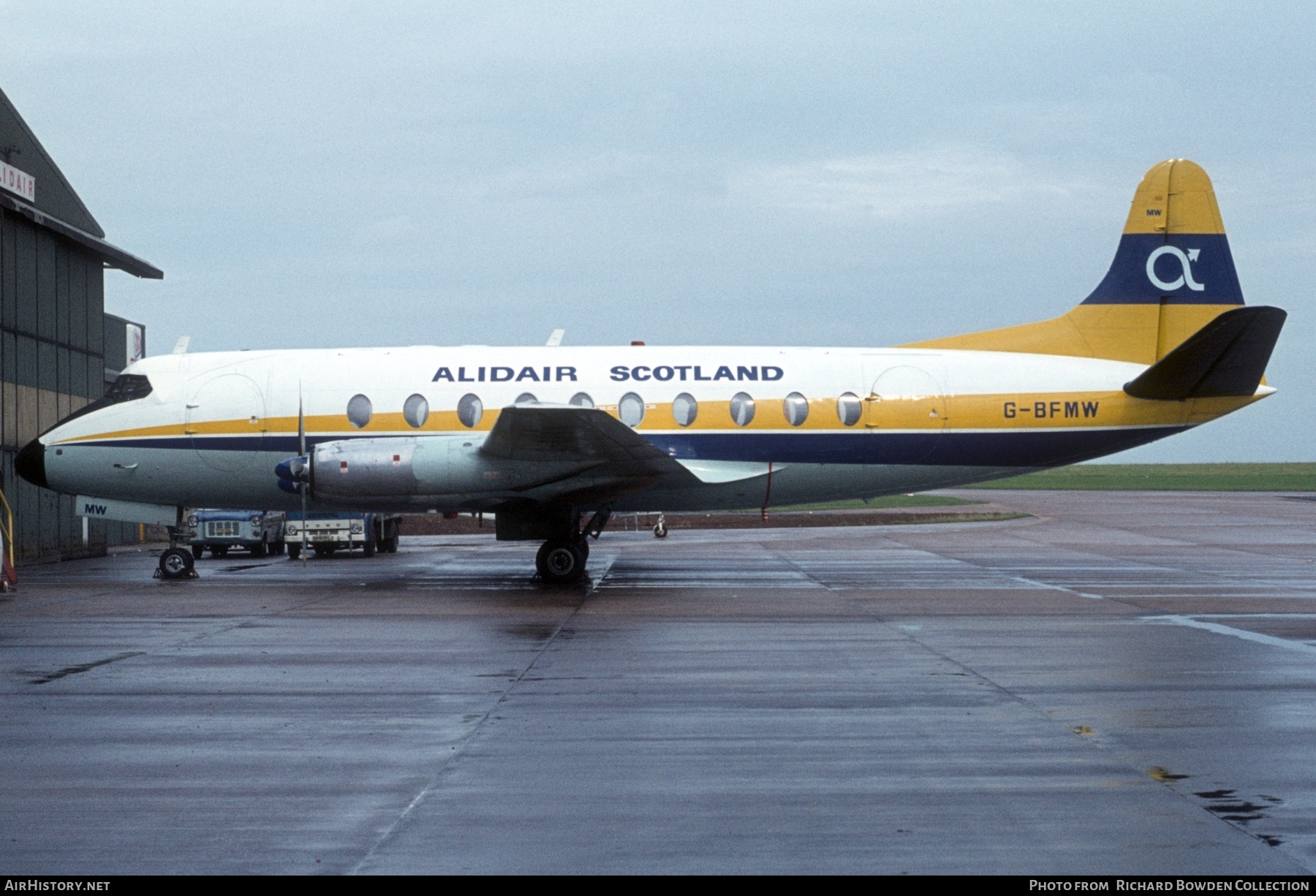 Aircraft Photo of G-BFMW | Vickers 735 Viscount | Alidair Scotland | AirHistory.net #874829