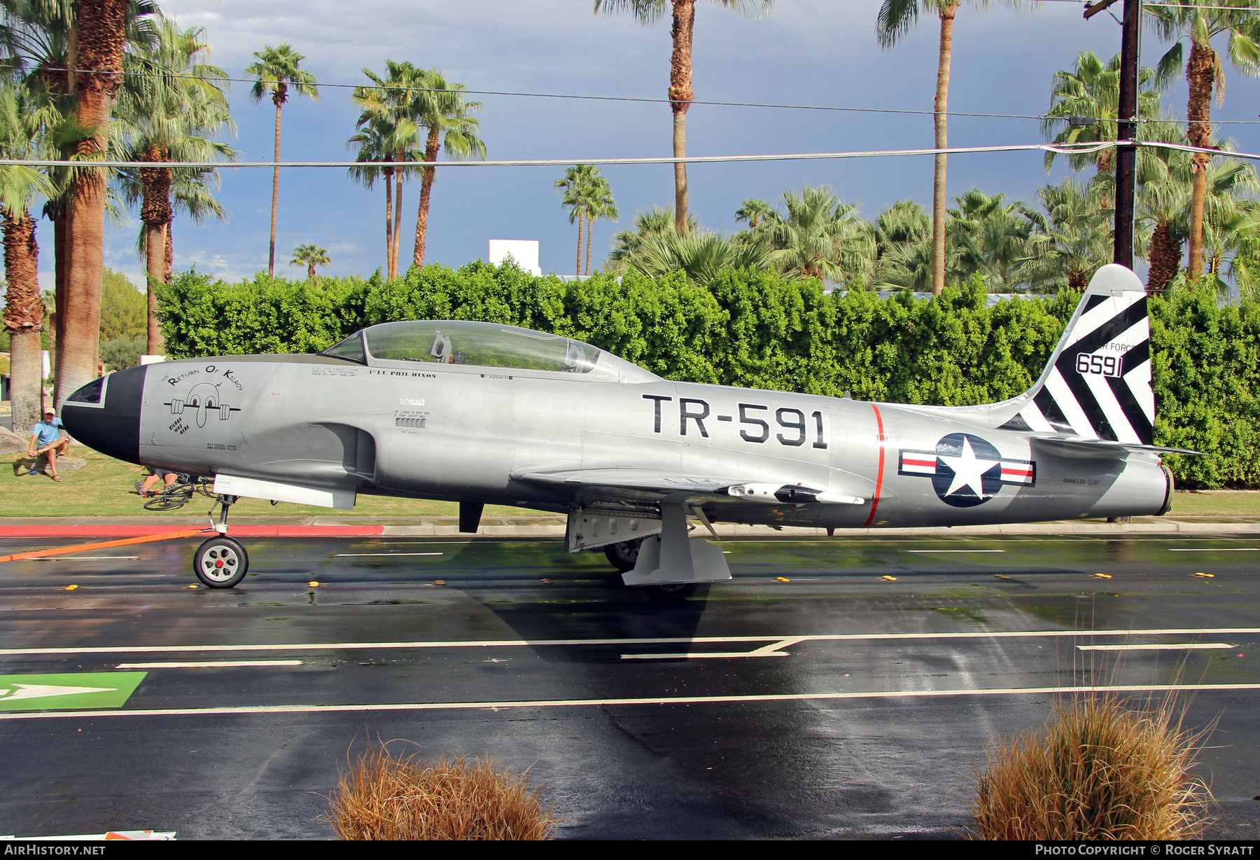 Aircraft Photo of N6633D / NX6633D / 6591 | Lockheed T-33B | USA - Air Force | AirHistory.net #874839