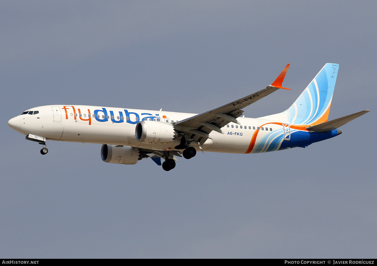 Aircraft Photo of A6-FKQ | Boeing 737-8 Max 8 | Flydubai | AirHistory.net #874840