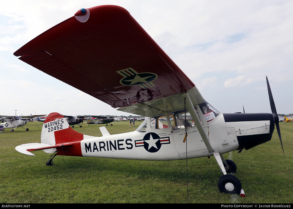 Aircraft Photo of N5190G / 22452 | Cessna O-1D Bird Dog | USA - Marines | AirHistory.net #874843
