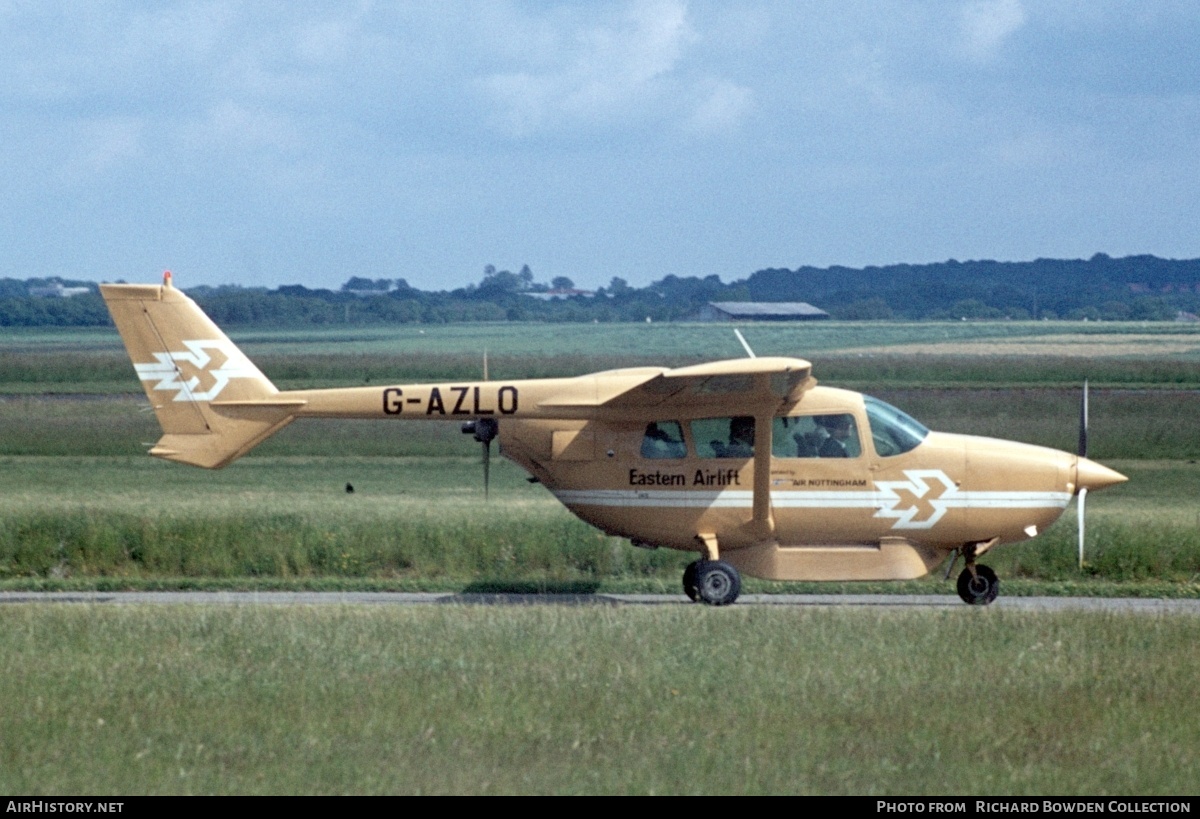 Aircraft Photo of G-AZLO | Reims F337F Super Skymaster | Eastern Airlift | AirHistory.net #874851