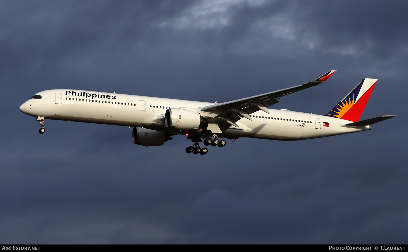 Aircraft Photo of F-WZFZ | Airbus A350-1041 | Philippine Airlines | AirHistory.net #874859