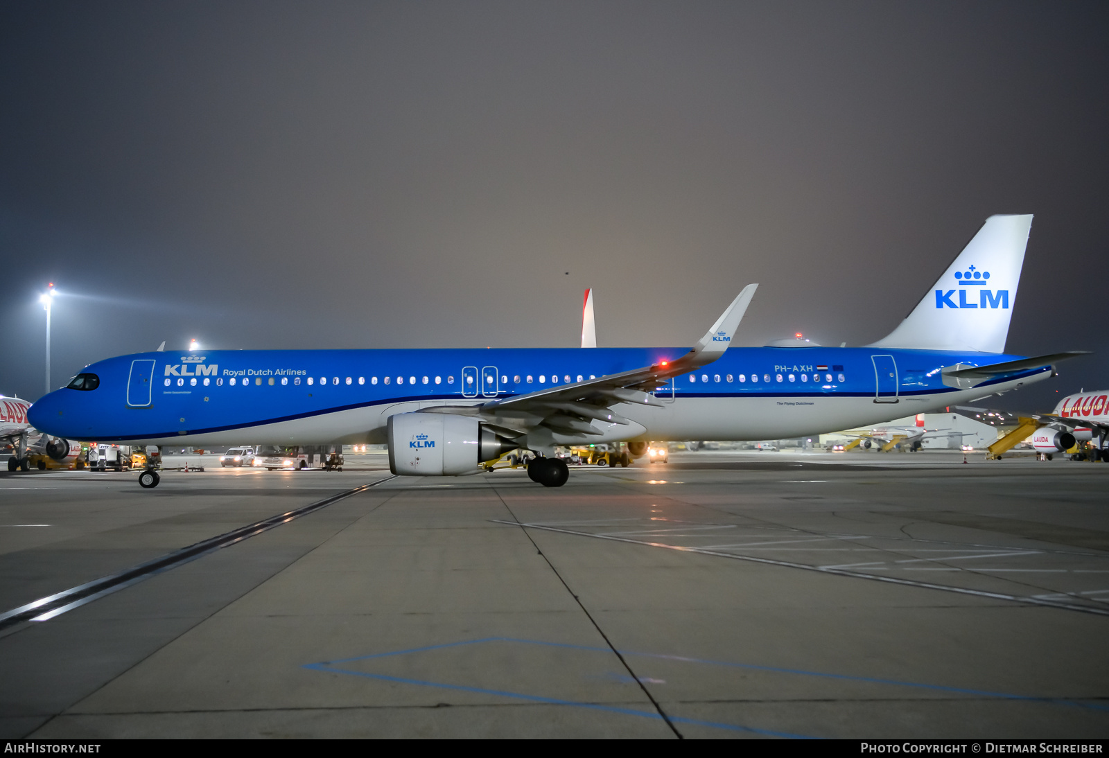 Aircraft Photo of PH-AXH | Airbus A321-252NX | KLM - Royal Dutch Airlines | AirHistory.net #874887