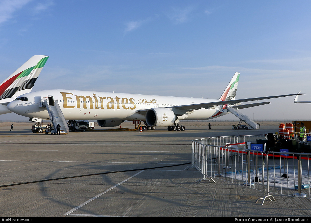 Aircraft Photo of A6-EPF | Boeing 777-31H/ER | Emirates | AirHistory.net #874914