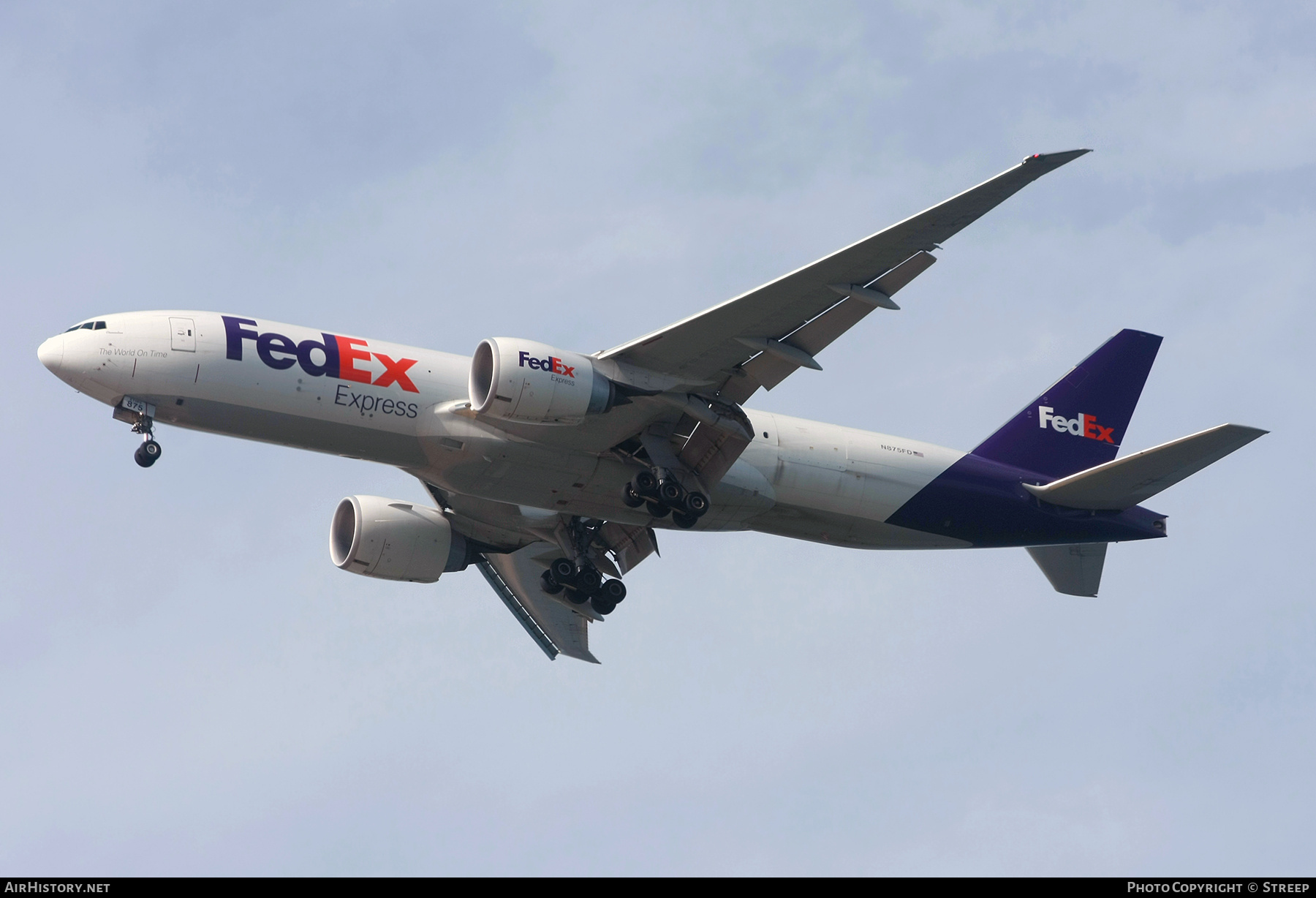 Aircraft Photo of N875FD | Boeing 777-F | FedEx Express - Federal Express | AirHistory.net #874944