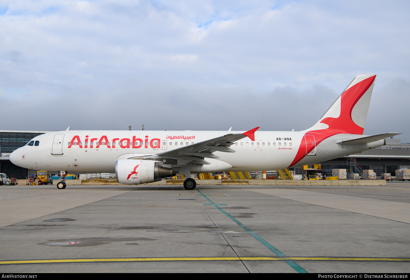 Aircraft Photo of A6-ANA | Airbus A320-214 | Air Arabia | AirHistory.net #874950