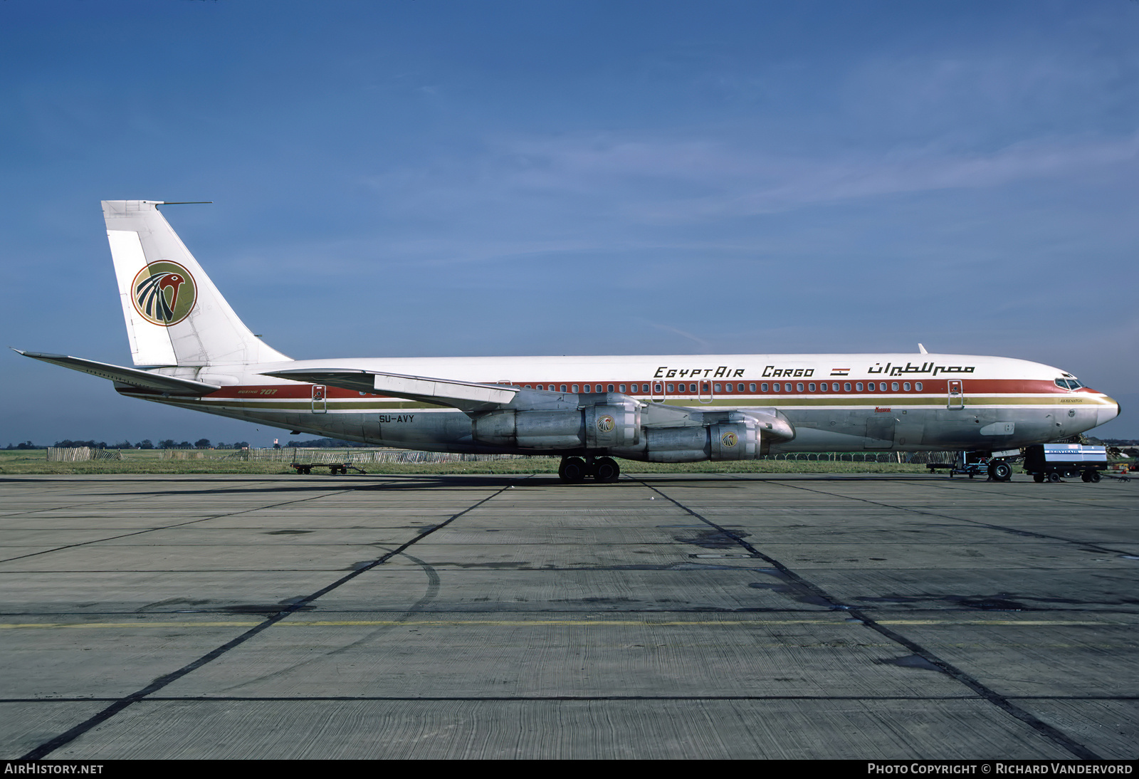 Aircraft Photo of SU-AVY | Boeing 707-366C | EgyptAir Cargo | AirHistory.net #874971