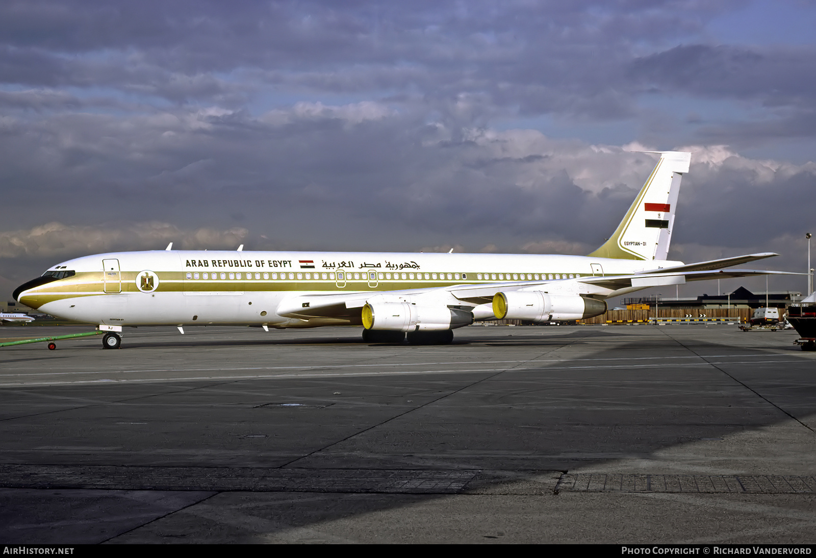 Aircraft Photo of SU-AXJ | Boeing 707-366C | Arab Republic of Egypt | AirHistory.net #874973