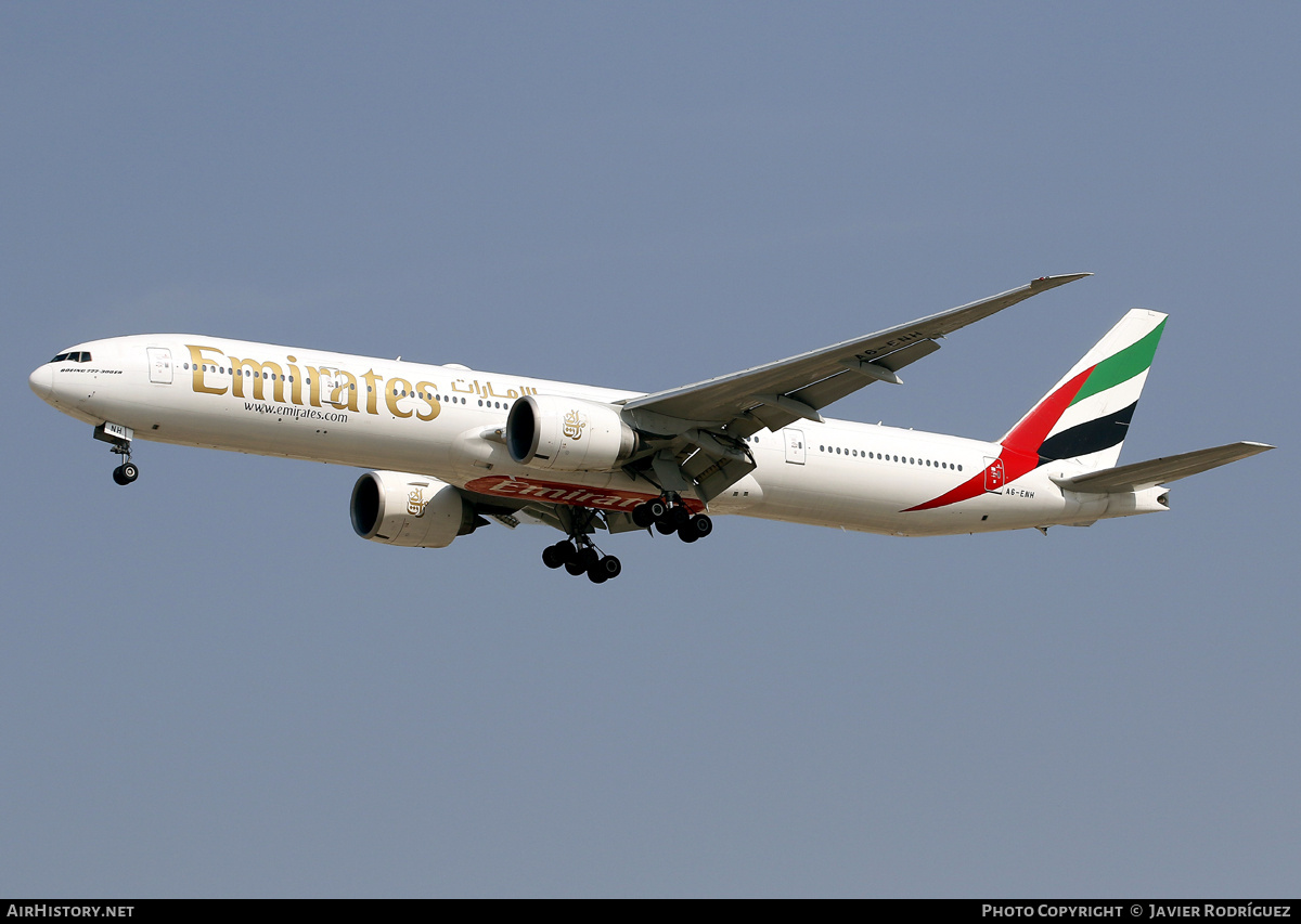 Aircraft Photo of A6-ENH | Boeing 777-31H/ER | Emirates | AirHistory.net #874990