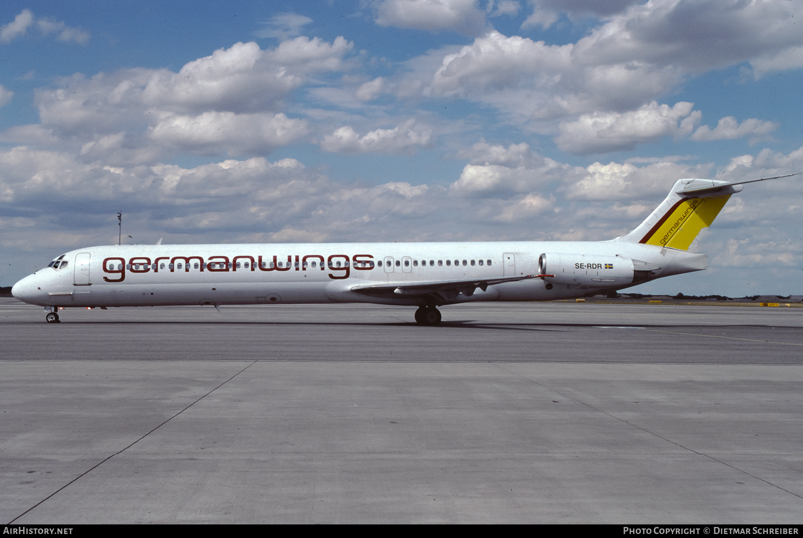 Aircraft Photo of SE-RDR | McDonnell Douglas MD-82 (DC-9-82) | Germanwings | AirHistory.net #874993