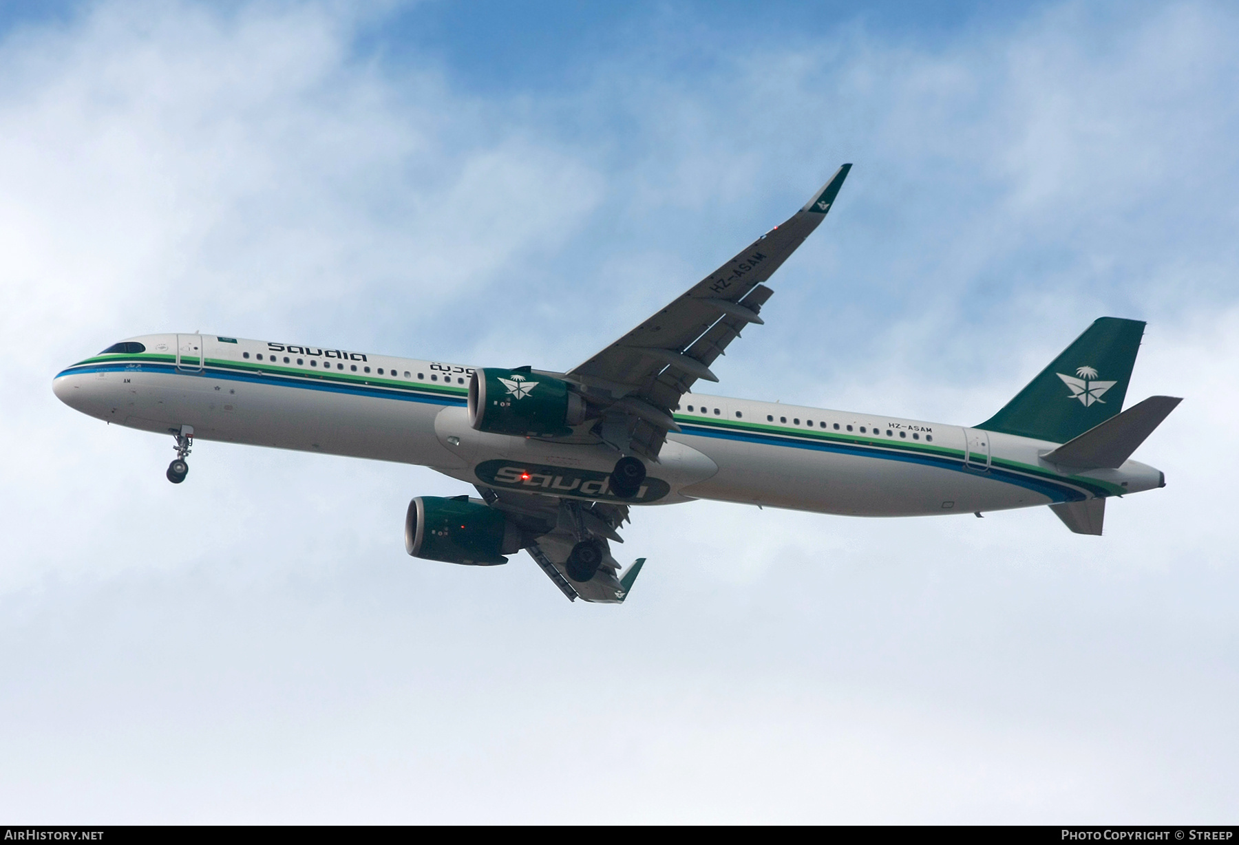 Aircraft Photo of HZ-ASAM | Airbus A321-251NX | Saudia - Saudi Arabian Airlines | AirHistory.net #875001