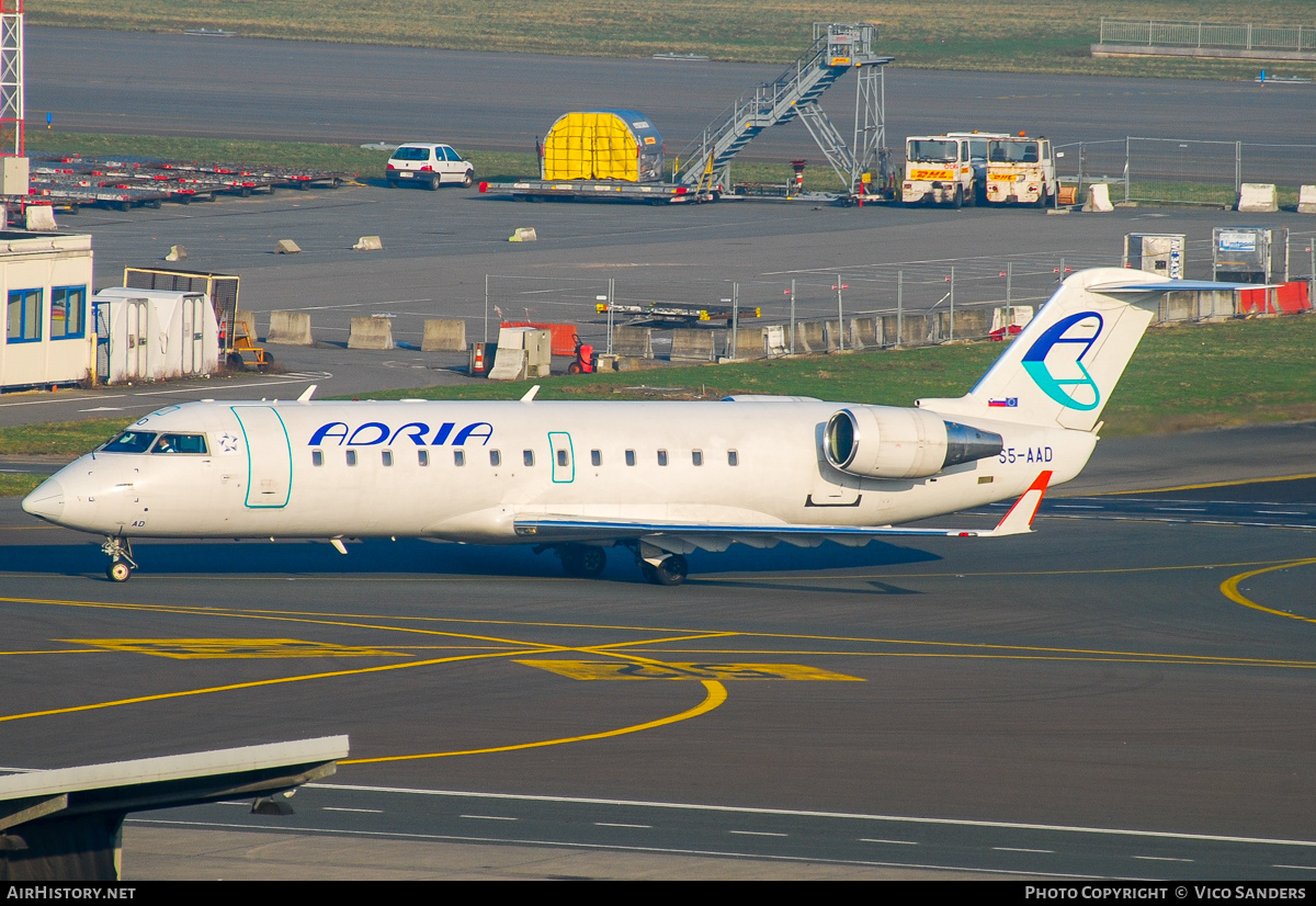 Aircraft Photo of S5-AAD | Bombardier CRJ-200LR (CL-600-2B19) | Adria Airways | AirHistory.net #875014