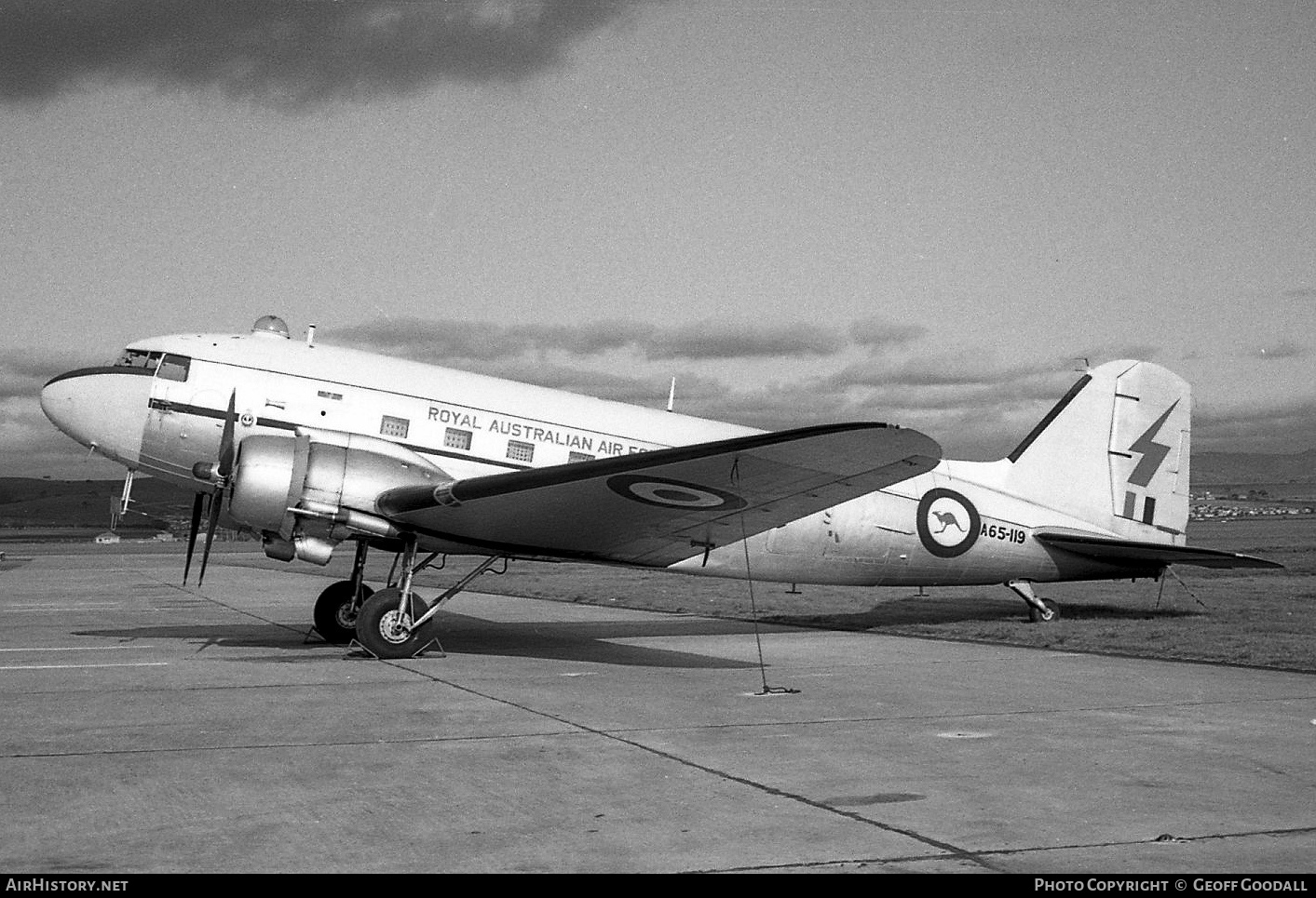 Aircraft Photo of A65-119 | Douglas C-47B Dakota | Australia - Air Force | AirHistory.net #875030