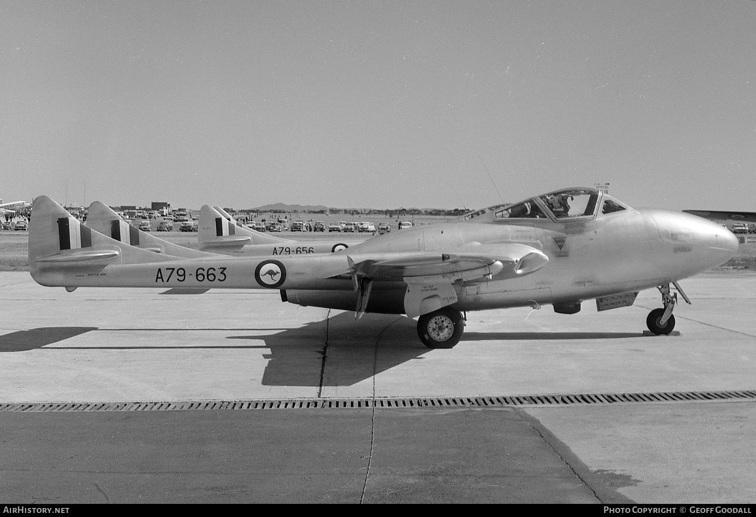 Aircraft Photo of A79-663 | De Havilland D.H. 115 Vampire T35 | Australia - Air Force | AirHistory.net #875032