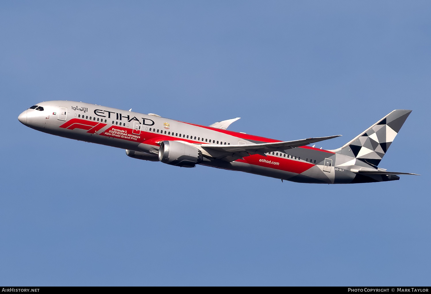 Aircraft Photo of A6-BLV | Boeing 787-9 Dreamliner | Etihad Airways | AirHistory.net #875061