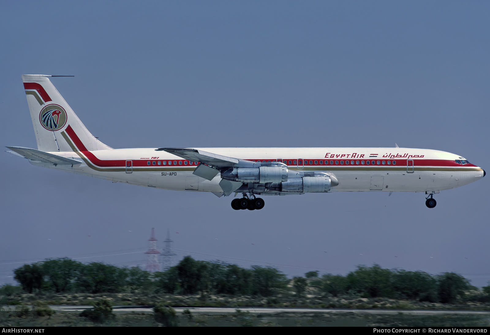 Aircraft Photo of SU-APD | Boeing 707-366C | EgyptAir | AirHistory.net #875080