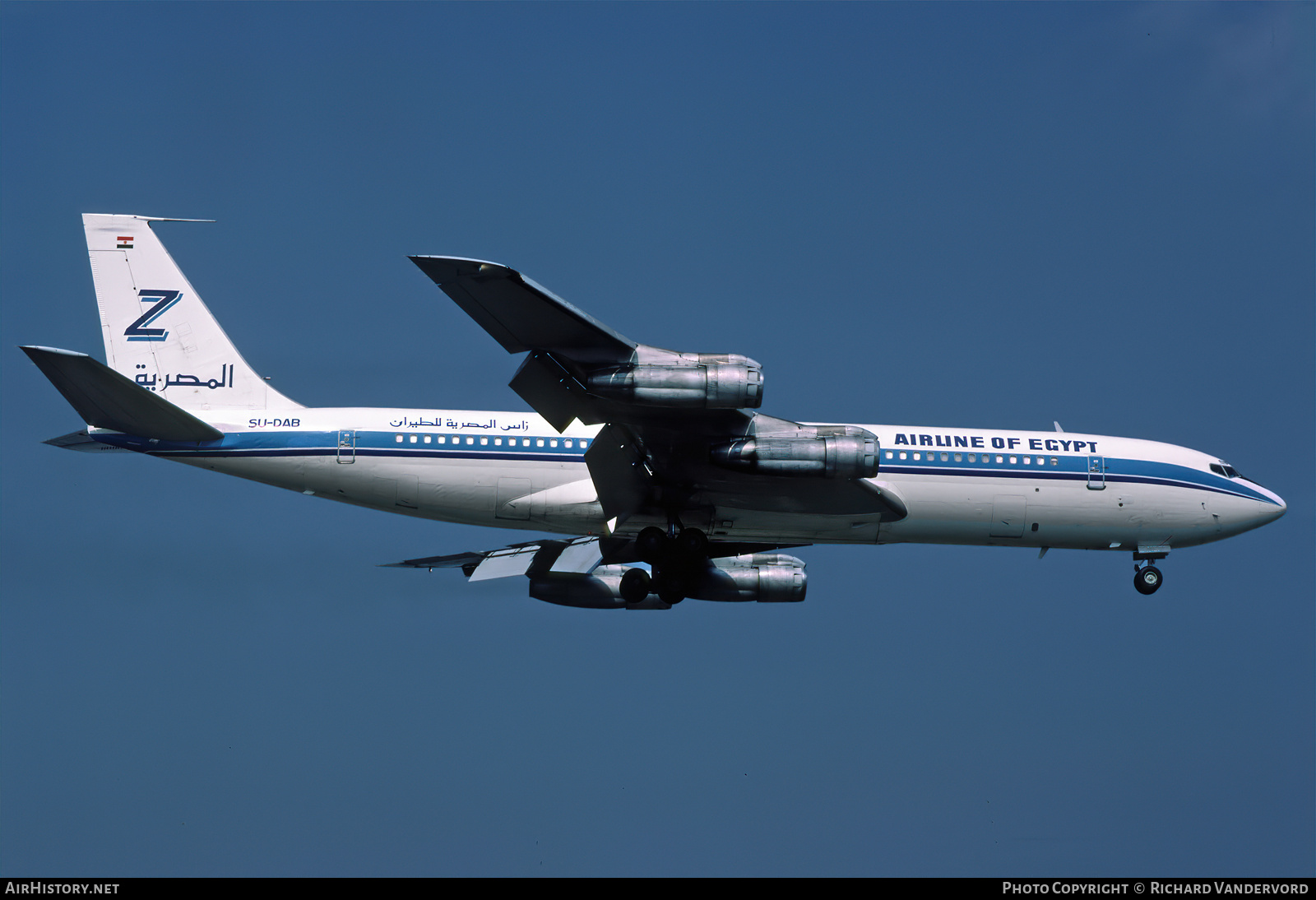 Aircraft Photo of SU-DAB | Boeing 707-328C | ZAS Airline of Egypt | AirHistory.net #875089