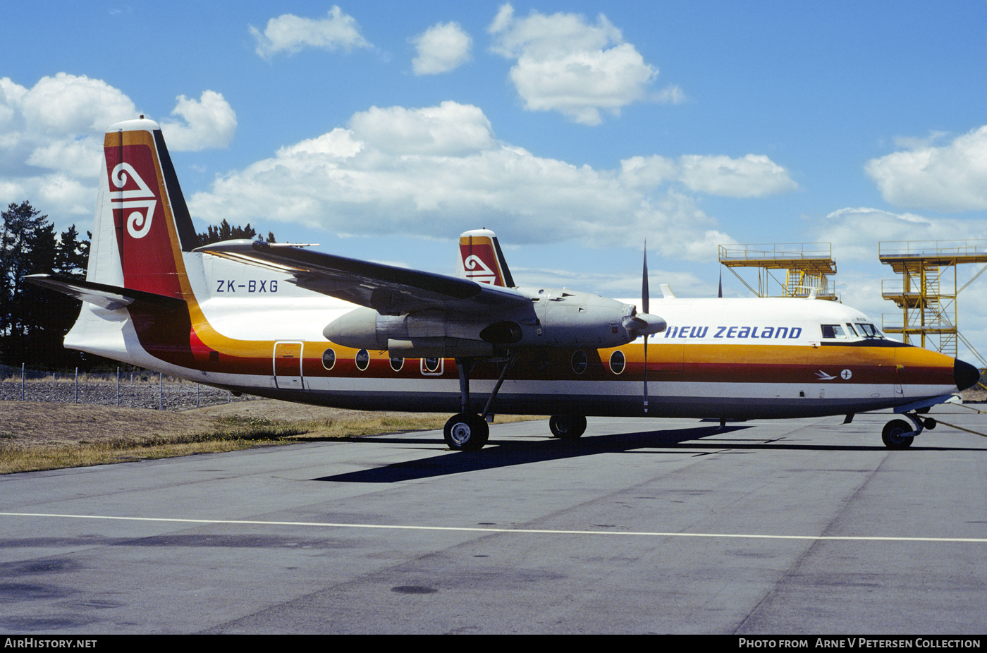 Aircraft Photo of ZK-BXG | Fokker F27-100 Friendship | Air New Zealand | AirHistory.net #875094