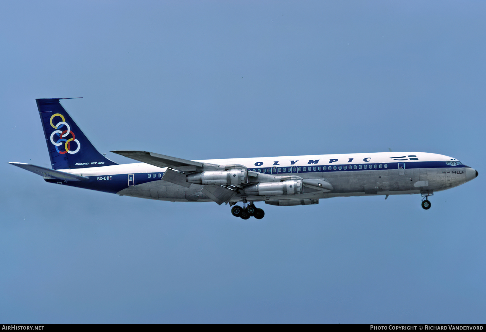 Aircraft Photo of SX-DBE | Boeing 707-384B | Olympic | AirHistory.net #875102