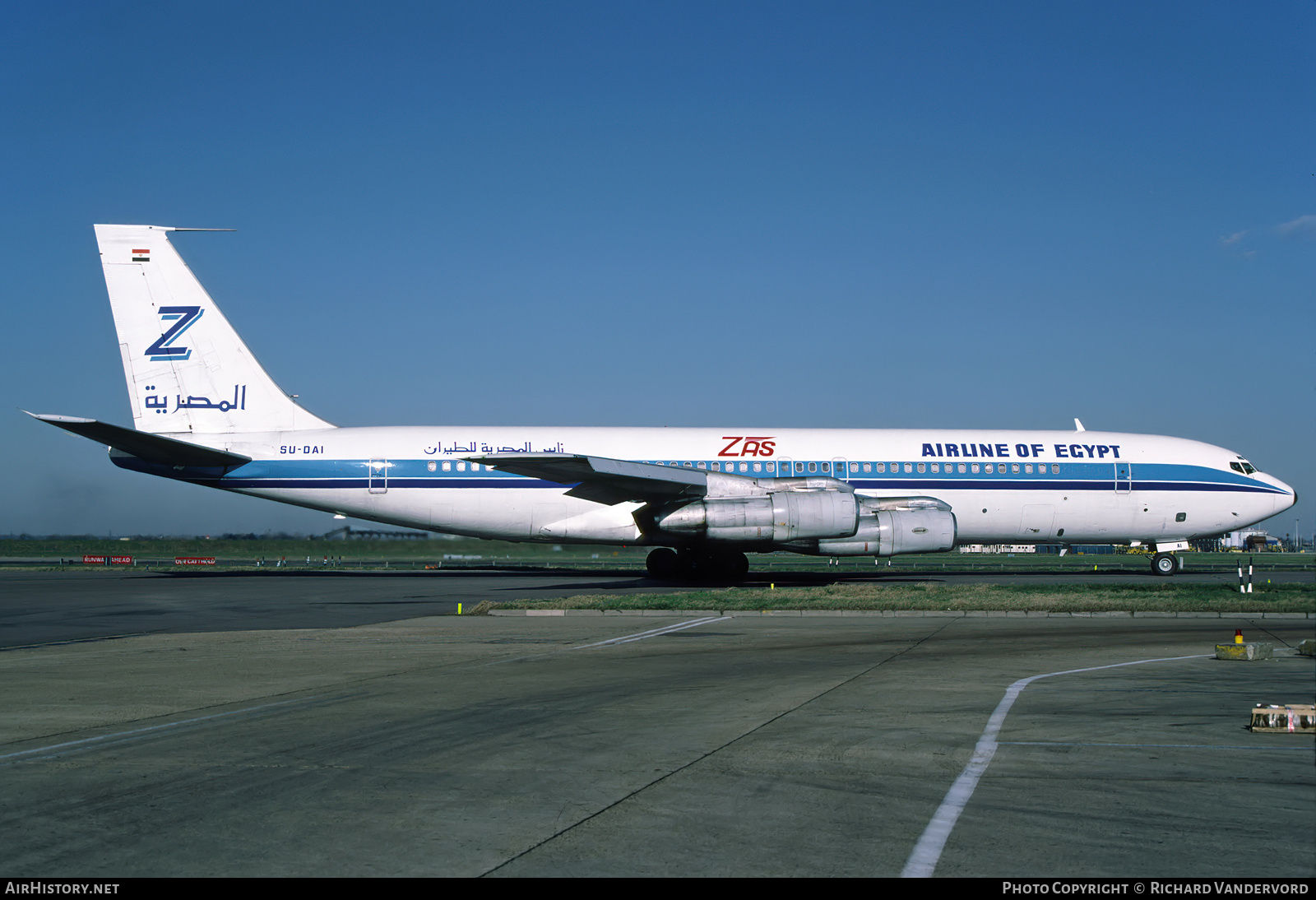 Aircraft Photo of SU-DAI | Boeing 707-365C | ZAS Airline of Egypt | AirHistory.net #875107