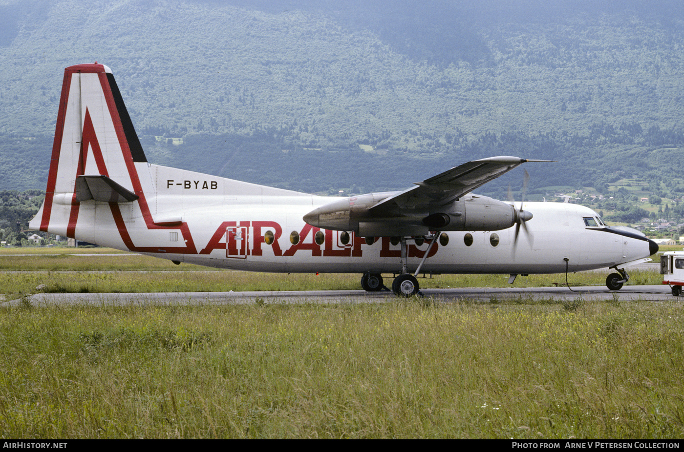 Aircraft Photo of F-BYAB | Fokker F27-600 Friendship | Air Alpes | AirHistory.net #875135