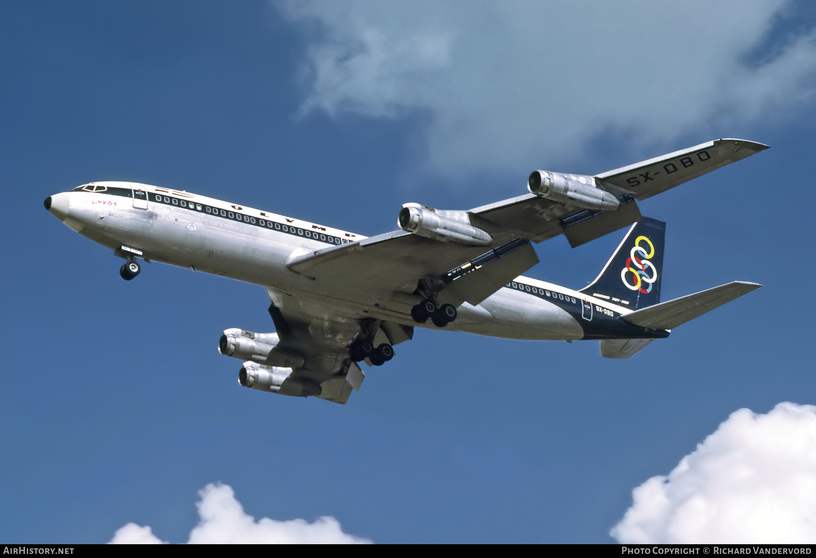 Aircraft Photo of SX-DBO | Boeing 707-351C | Olympic | AirHistory.net #875136