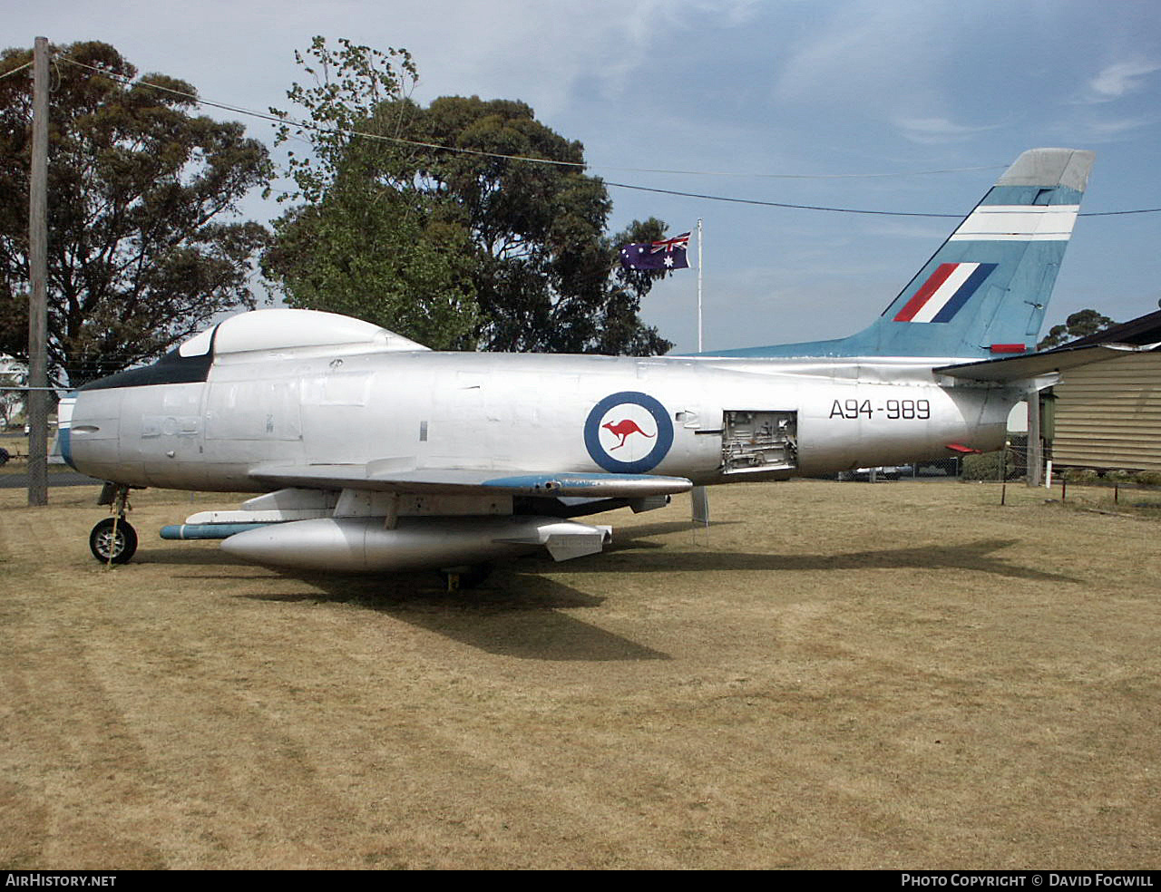 Aircraft Photo of A94-989 | Commonwealth CA-27 Sabre Mk32 | Australia - Air Force | AirHistory.net #875142