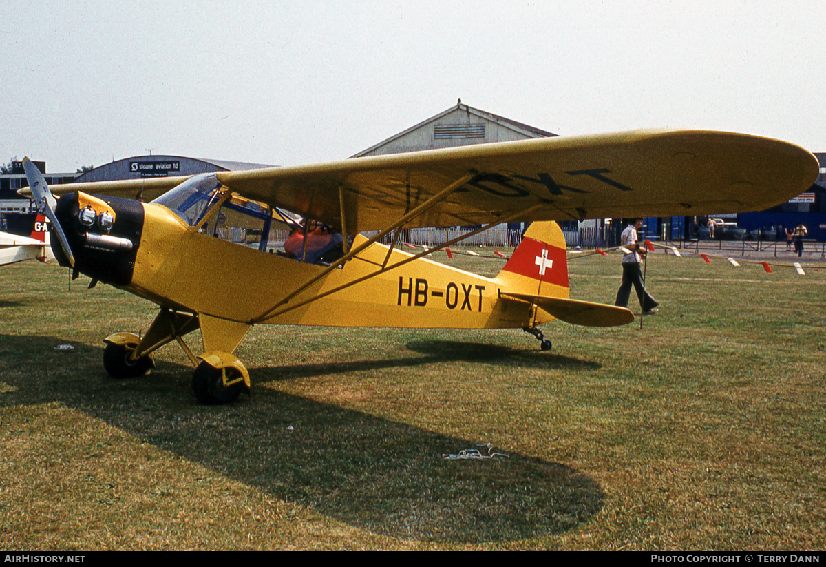 Aircraft Photo of HB-OXT | Piper J-3C-90 Cub | AirHistory.net #875156