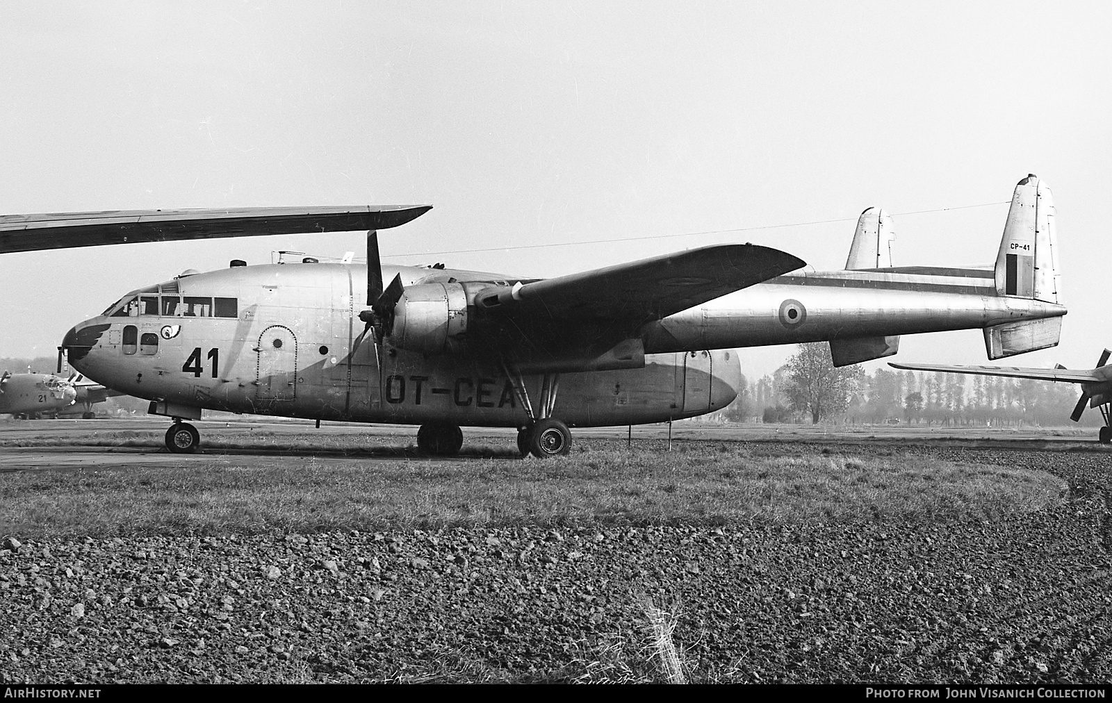 Aircraft Photo of CP-41 | Fairchild C-119G Flying Boxcar | Belgium - Air Force | AirHistory.net #875158