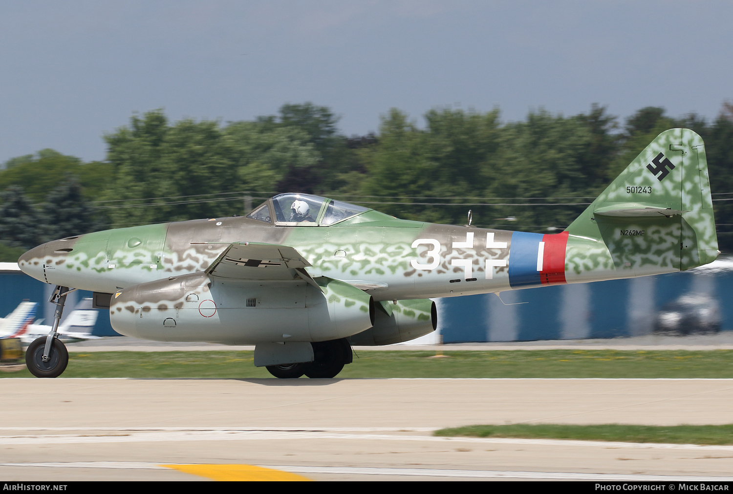 Aircraft Photo of N262MF / 501243 | Messerschmitt Me-262A/B-1C Schwalbe Replica | Germany - Air Force | AirHistory.net #875171