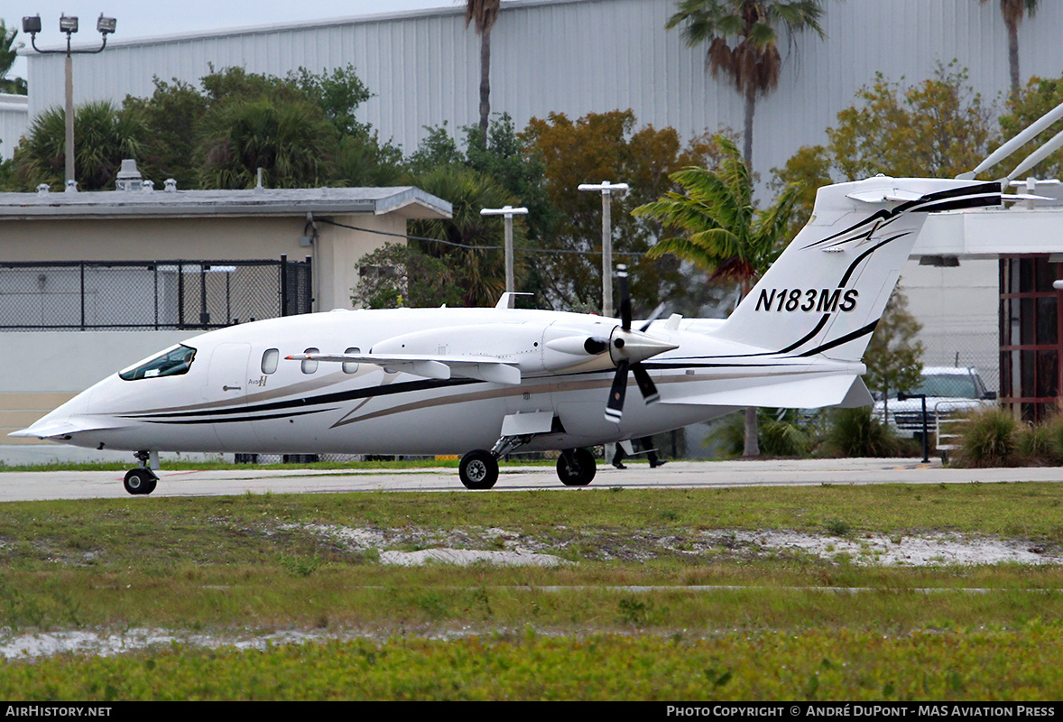 Aircraft Photo of N183MS | Piaggio P-180 Avanti II | AirHistory.net #875178