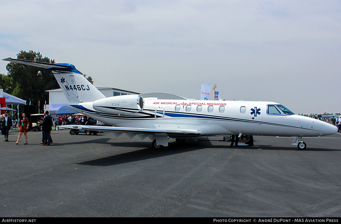 Aircraft Photo of N446CJ | Cessna 525C CitationJet CJ4 | AirHistory.net #875182