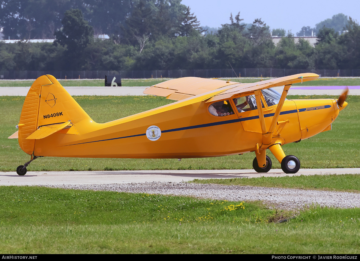 Aircraft Photo of N8408K | Stinson 108-1 Voyager | AirHistory.net #875184