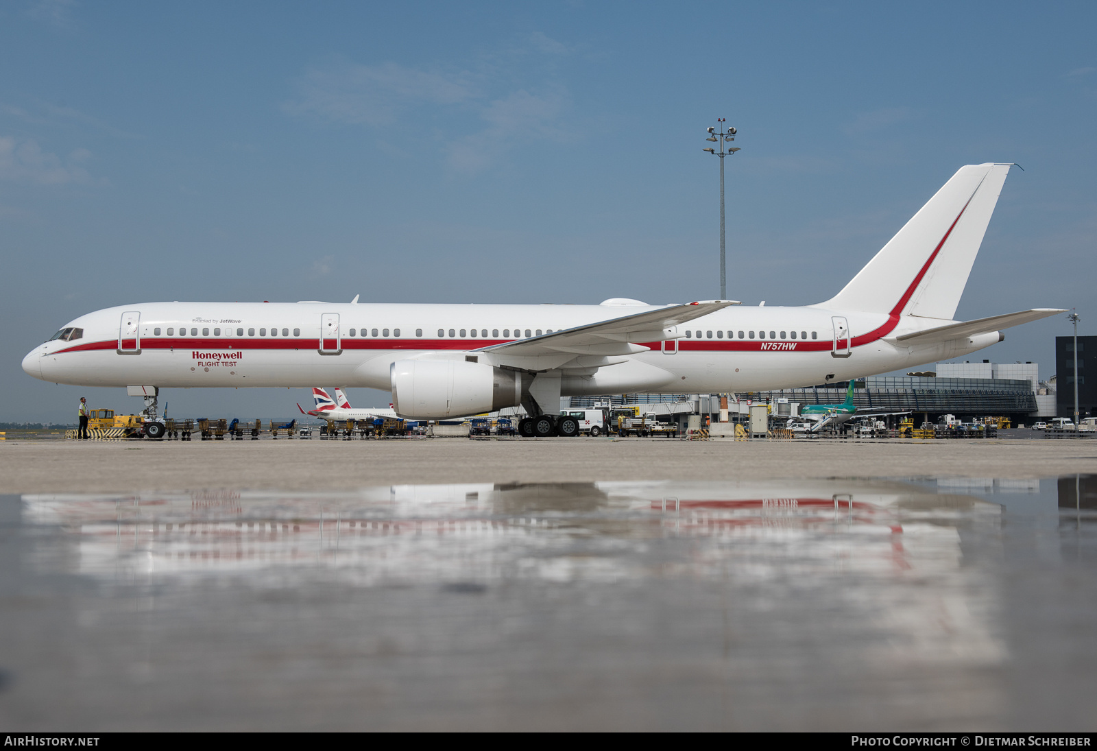 Aircraft Photo of N757HW | Boeing 757-225 | Honeywell Flight Test | AirHistory.net #875193