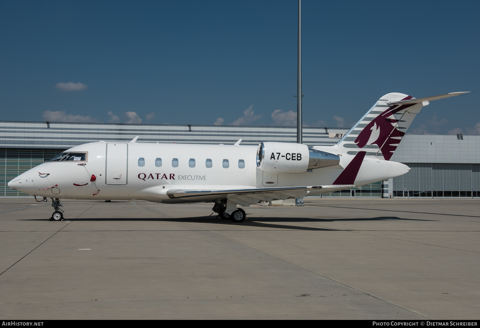 Aircraft Photo of A7-CEB | Bombardier Challenger 605 (CL-600-2B16) | Qatar Executive | AirHistory.net #875235