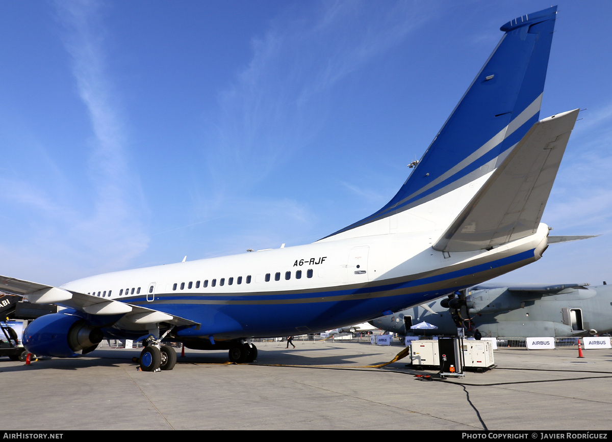 Aircraft Photo of A6-RJF | Boeing 737-7JZ BBJ | AirHistory.net #875252