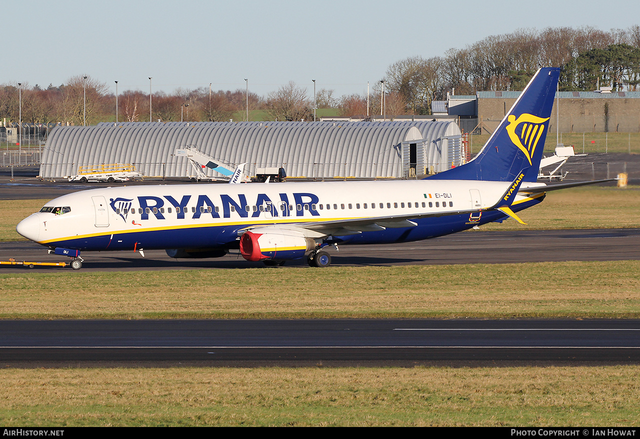 Aircraft Photo of EI-DLI | Boeing 737-8AS | Ryanair | AirHistory.net #875257