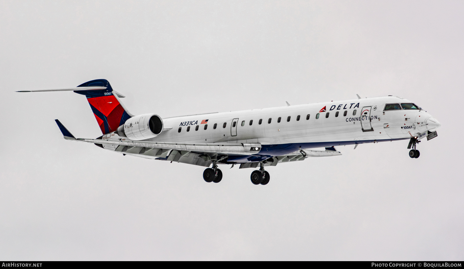 Aircraft Photo of N331CA | Bombardier CRJ-700 (CL-600-2C10) | Delta Connection | AirHistory.net #875267